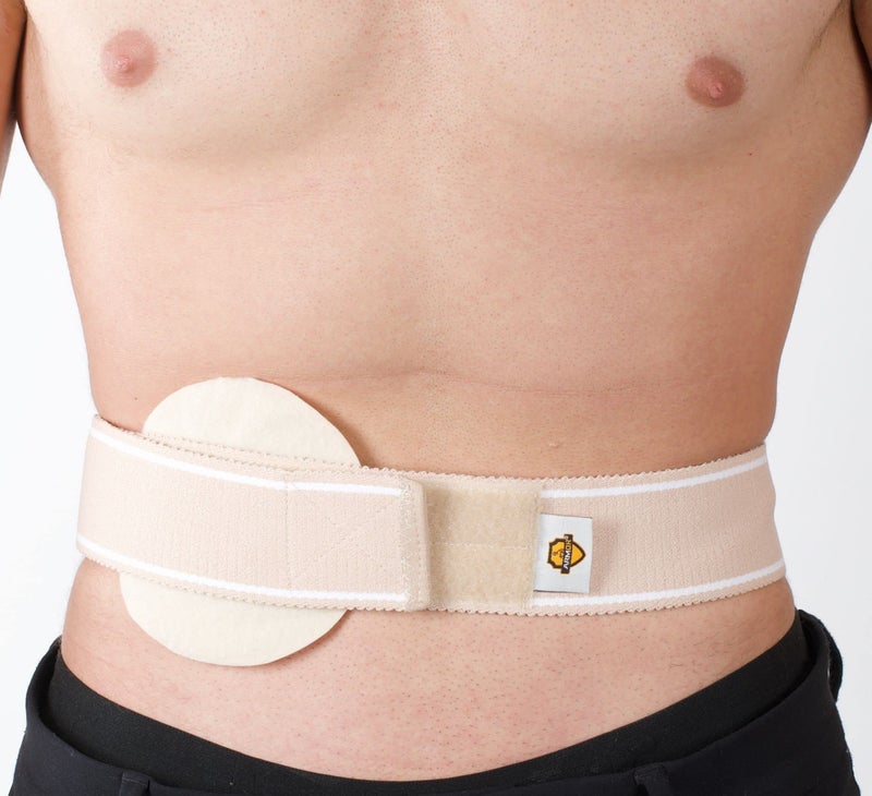 Armor Adult Umbilical Hernia Truss Support Belt for Relief of Abdominal Pain and Pressure, Stretchy Elastic Tummy Control Comfort for Men and Women, Size Small - Image 1